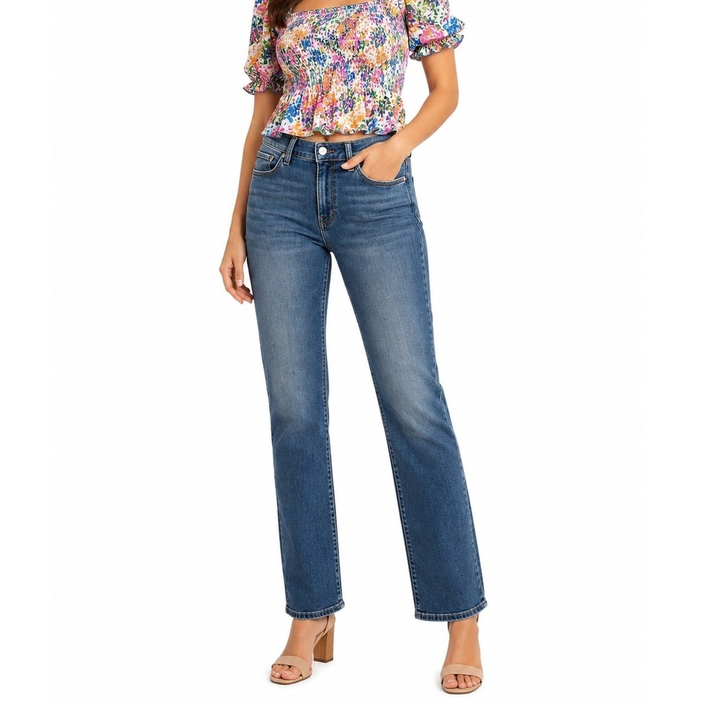 Lucky Brand Sweet Mid Rise Crop Jeans Women 6/28 Blue Casual Classic Stretch
